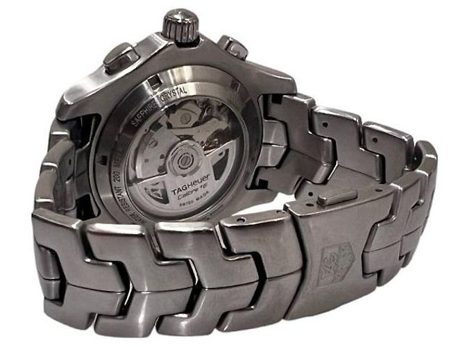 Tag Heuer Monaco Chrono Link Caliber Argento - vista 8