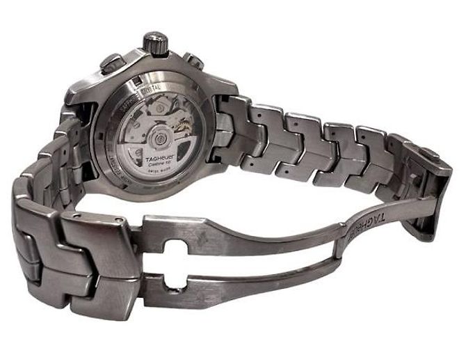 Tag Heuer Monaco Chrono Link Caliber Argento - vista 9