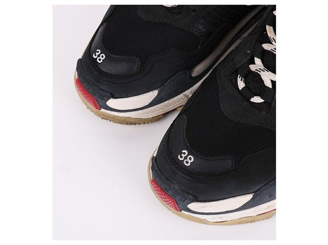 Balenciaga Schwarze Triple Sneaker - Ansicht 2
