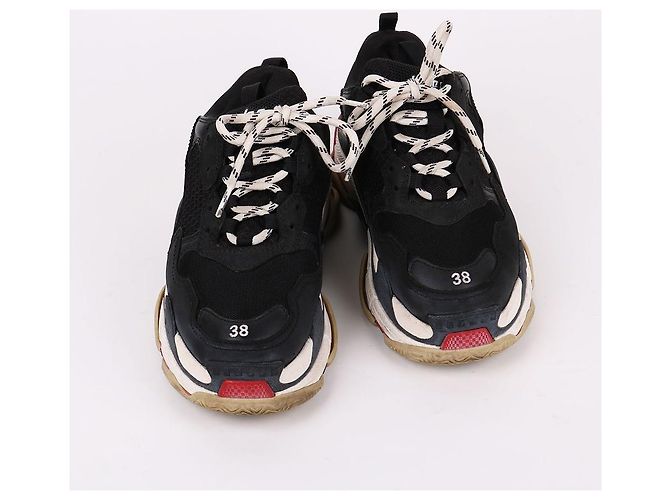 Balenciaga Schwarze Triple Sneaker - Ansicht 3