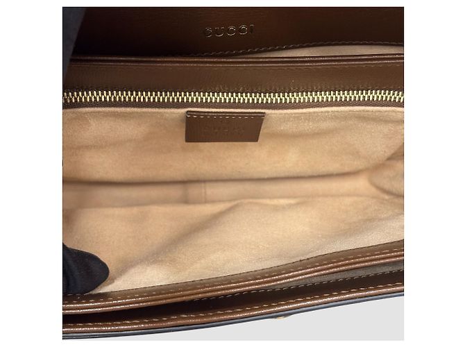 Horsebit 1955 Gucci Horsebit GG Medium Schultertasche Braun - Ansicht 7