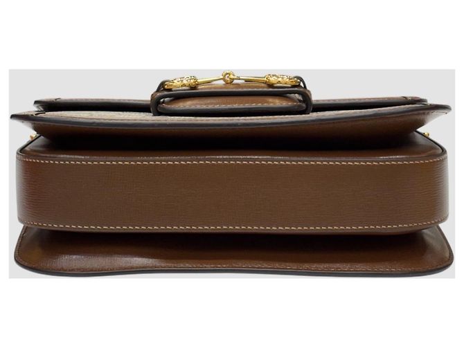 Horsebit 1955 Gucci Horsebit GG Medium Schultertasche Braun - Ansicht 8