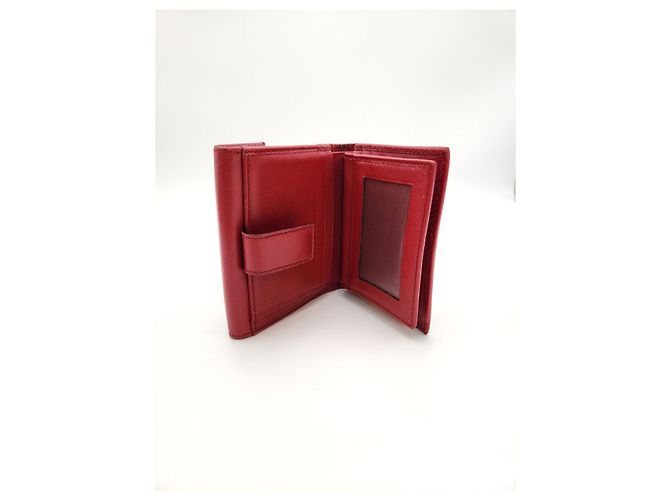Salvatore Ferragamo Cartera Compacta Gambit Roja - vista 10