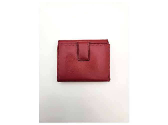 Salvatore Ferragamo Cartera Compacta Gambit Roja - vista 2