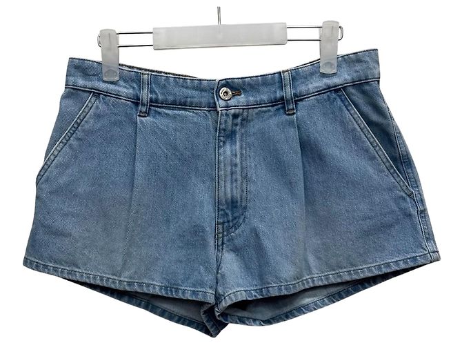 Miu Miu Pantalones cortos de denim Azul - vista 5