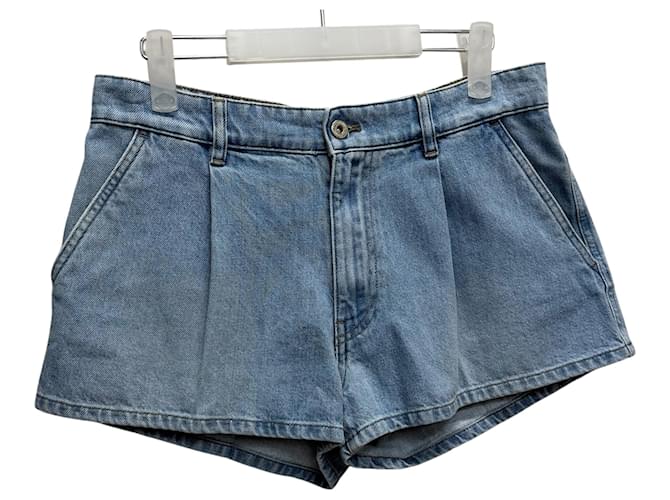 Miu Miu Pantalones cortos de denim Azul - vista 7