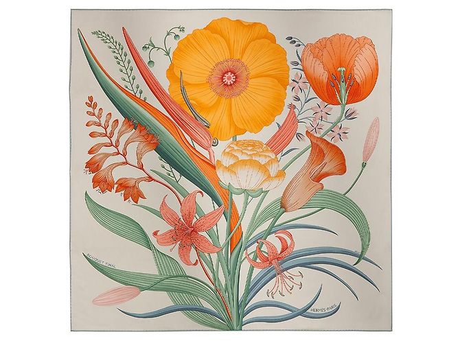 Hermès Lenço Final Bouquet - vista 4