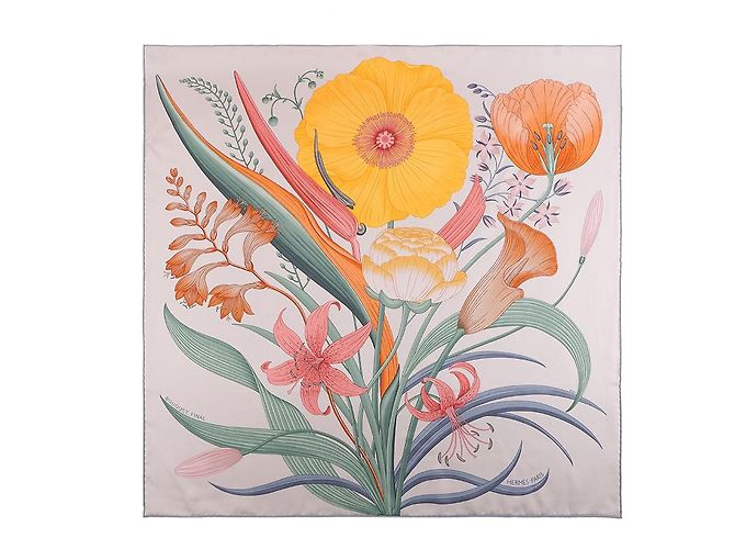 Hermès Lenço Final Bouquet - vista 7