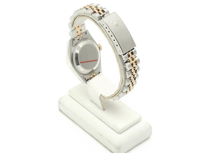 Rolex Reloj Datejust Combi para mujer con esfera limitada de números romanos blancos original - vista 5