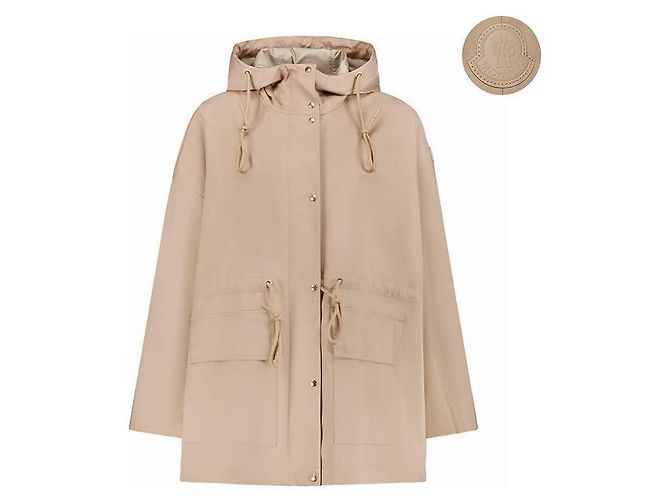 Parka de algodón Moncler Gaillon Beige Naranja - vista 2
