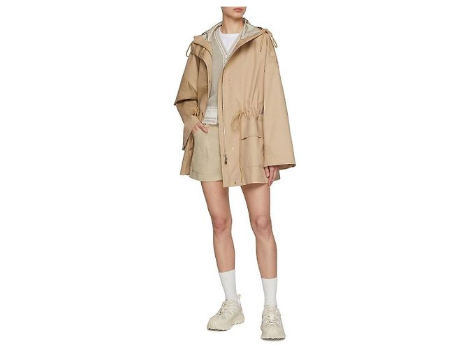 Parka de algodón Moncler Gaillon Beige Naranja - vista 4