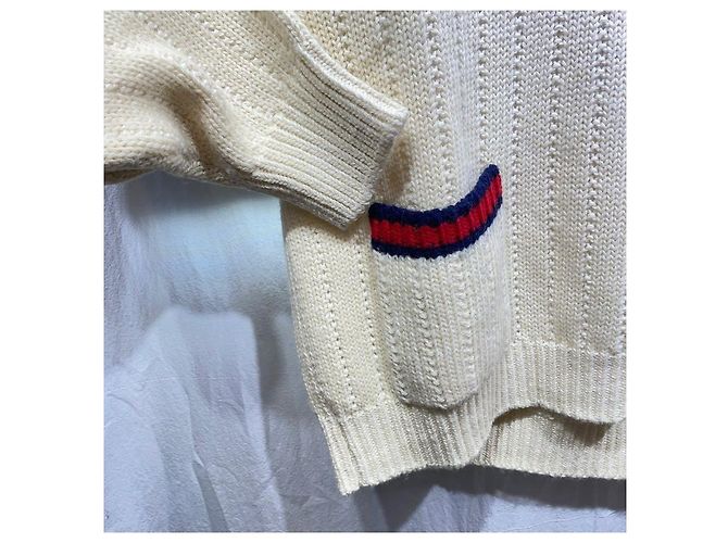 Gucci Suéter de malha Tiger com patch Multicor - vista 4