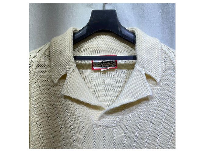 Gucci Suéter de malha Tiger com patch Multicor - vista 8