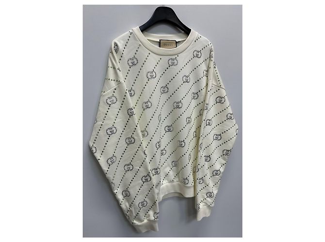 Gucci Stripe Interlocking Crystal Sweatshirt Multiple colors - view 3