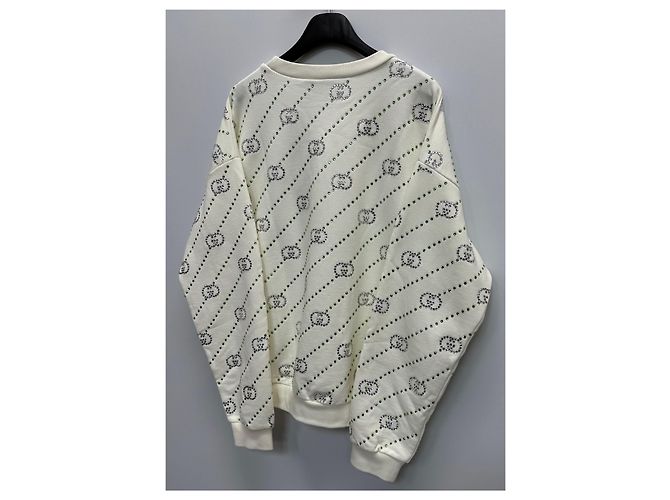 Gucci Stripe Interlocking Crystal Sweatshirt Multiple colors - view 6