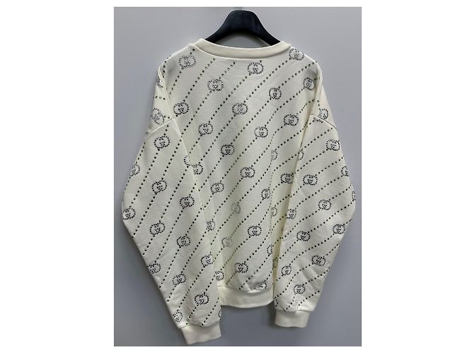 Gucci Stripe Interlocking Crystal Sweatshirt Multiple colors - view 7