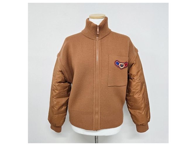 Hermès Effect Kaleidoscope Reißverschlussjacke Orange - Ansicht 6