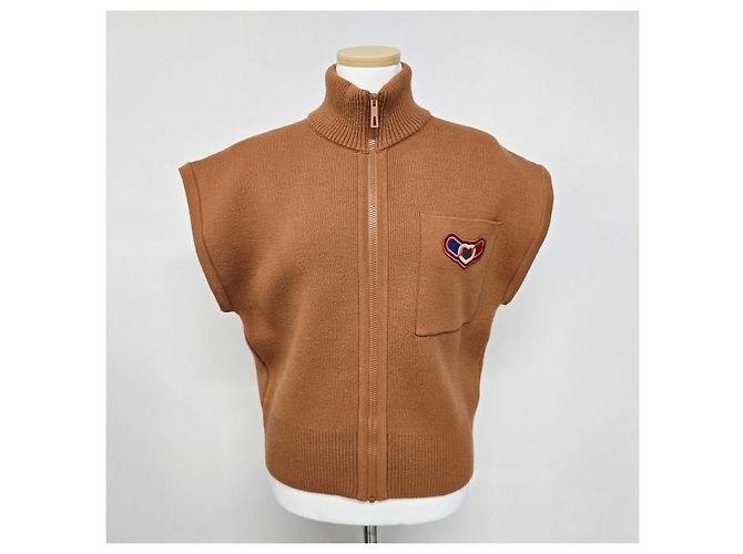 Hermès Effect Kaleidoscope Reißverschlussjacke Orange - Ansicht 8