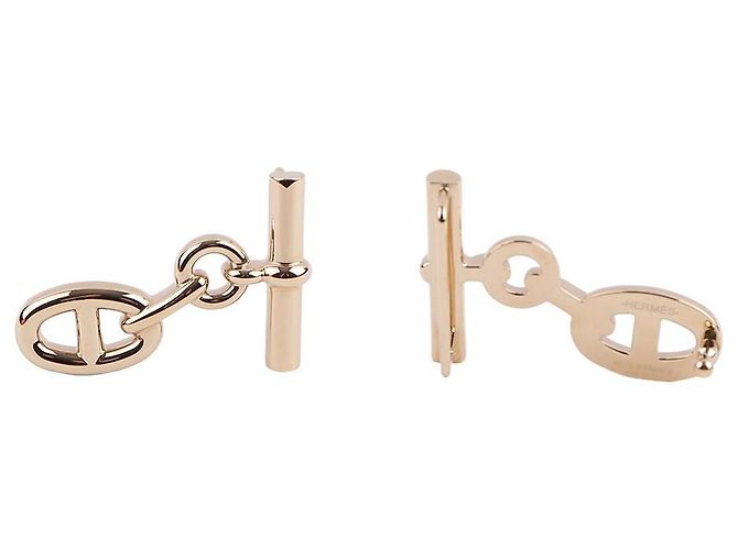 Hermès Men's Yachting Belt Buckle Reversible Double-Sided Leather Strap Multiple colors - view 7
