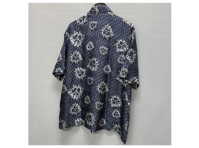 Dior Camicia a maniche corte Denim Tears Blu - vista 6