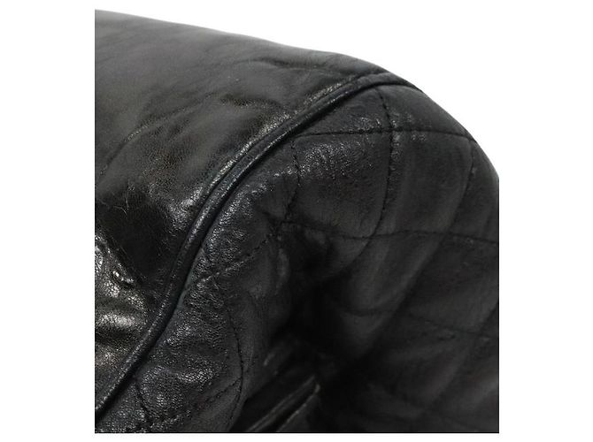 Chanel Schultertasche mit Big CC Kette in Schwarz - Ansicht 5