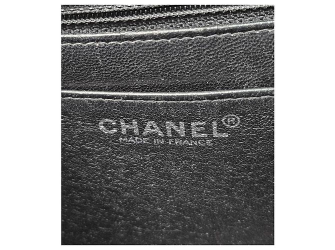 Chanel Borsa a tracolla in tessuto nero - vista 10