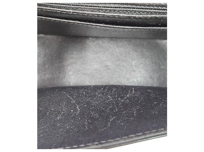Chanel Borsa a tracolla in tessuto nero - vista 9