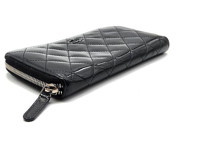 Chanel Cartera larga de charol Negro - vista 5