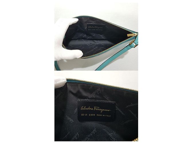 Salvatore Ferragamo Mini borsa a tracolla Gancini - vista 10