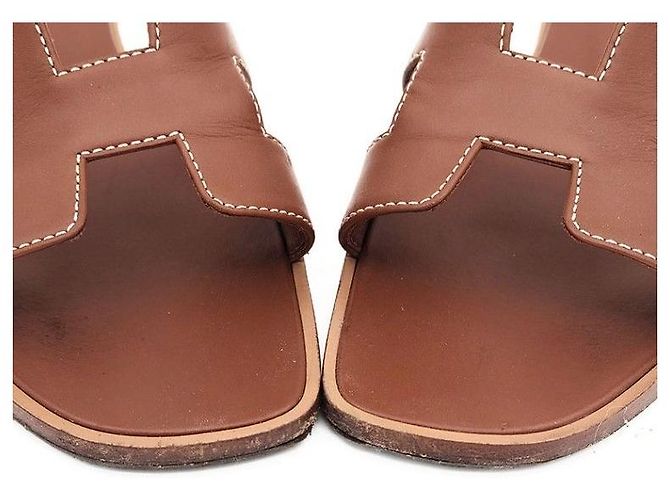 Hermès Oran Slipper Braun - Ansicht 2