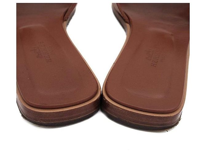 Hermès Oran Slipper Braun - Ansicht 3