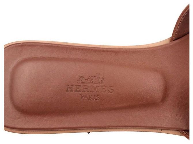 Hermès Oran Slipper Braun - Ansicht 5