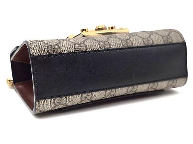 Gucci Borsa a Spalla Supreme Padlock Small Multicolore - vista 7