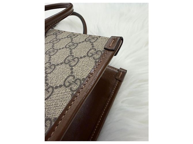 Gucci Interlocking Logo Tote und Schultertasche Mehrfarben - Ansicht 13