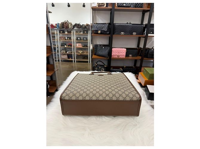 Gucci Interlocking Logo Tote und Schultertasche Mehrfarben - Ansicht 14