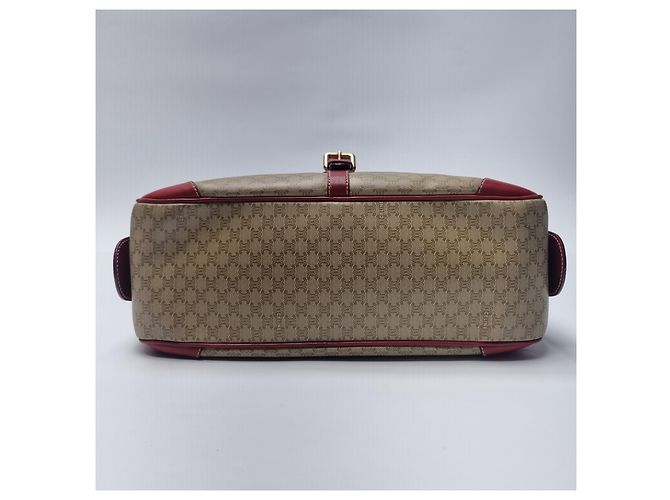16 Céline Borsa Bowling Macadam Borsa a Spalla Marrone - vista 15