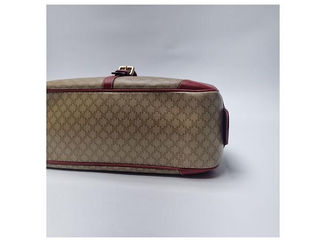 16 Céline Borsa Bowling Macadam Borsa a Spalla Marrone - vista 16