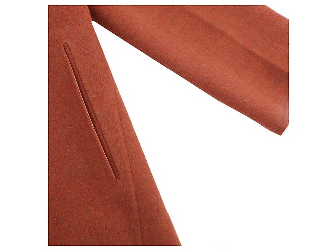 Hermès Abrigo con cremallera Roja - vista 11