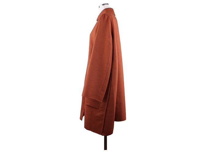 Hermès Abrigo con cremallera Roja - vista 14
