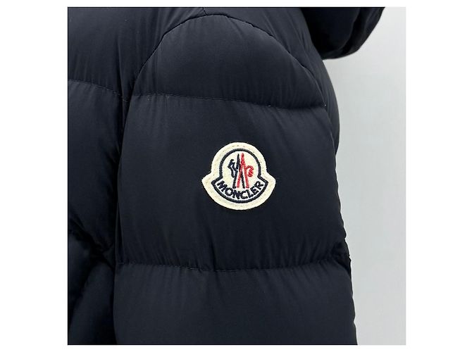 Moncler GIE Steppjacke Lang Schwarz - Ansicht 7