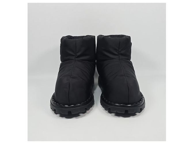 Prada Triangle Logo Nylon Booties Multiple colors - view 3
