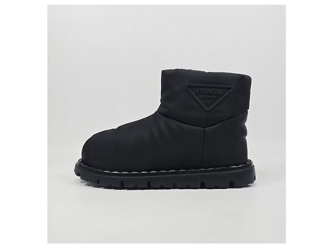 Prada Triangle Logo Nylon Booties Multiple colors - view 5