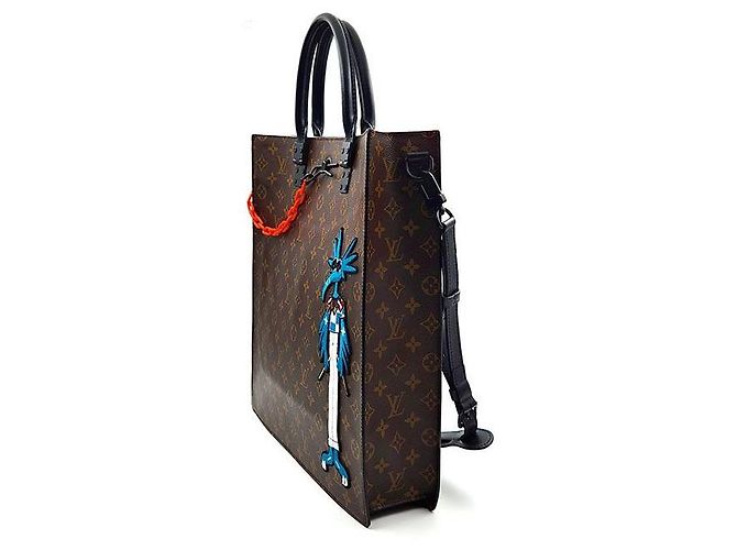 Louis Vuitton Borsa Tote Monogram Virgil Abloh Nero - vista 2