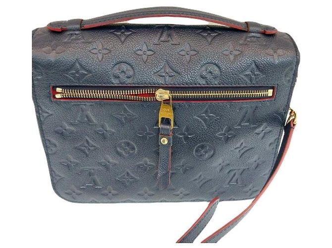 Borsa a tracolla Louis Vuitton Monogram Empreinte Pochette Métis Multicolore - vista 5