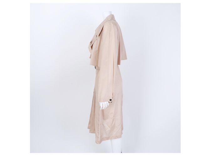 Hermès Hermes Seidentrenchcoat Pink - Ansicht 2