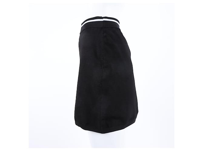 Miu Miu Falda de punto Negro - vista 2