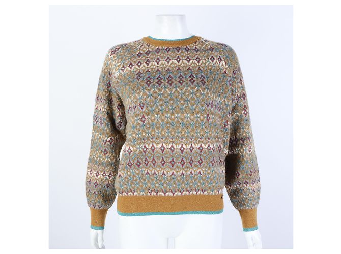 Jersey de manga larga Chanel Dorado - vista 5