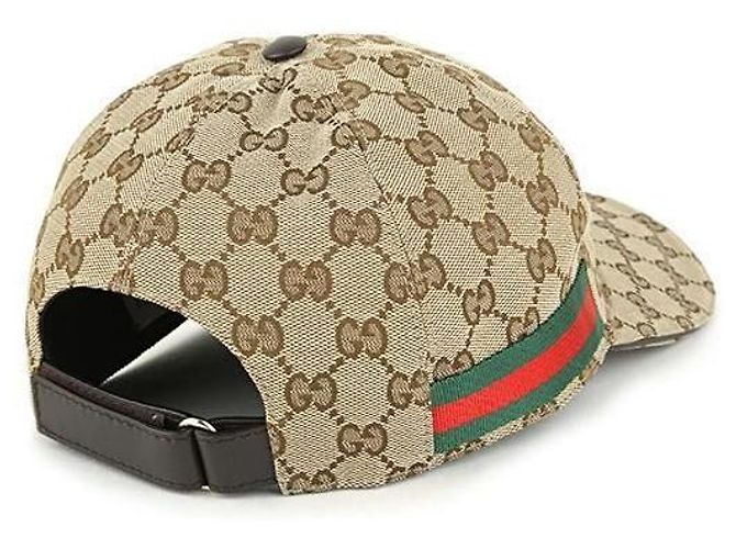 Gucci Cappellino in tela GG - vista 5