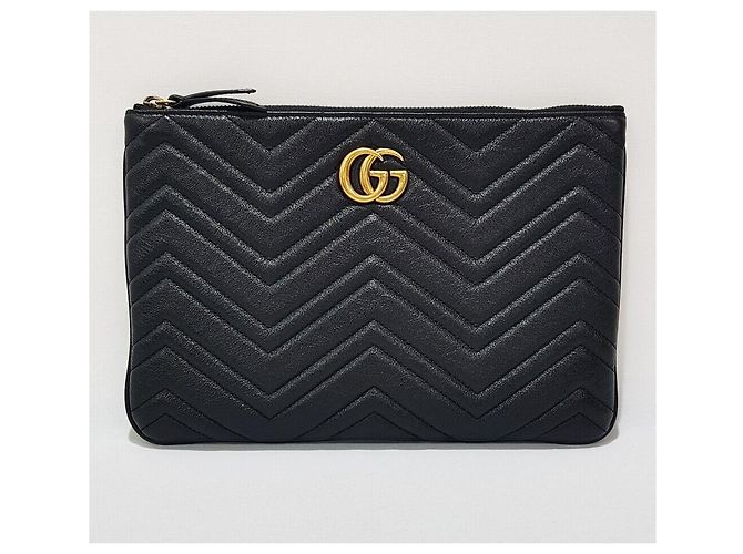 Gucci Clutch in pelle Marmont - vista 2