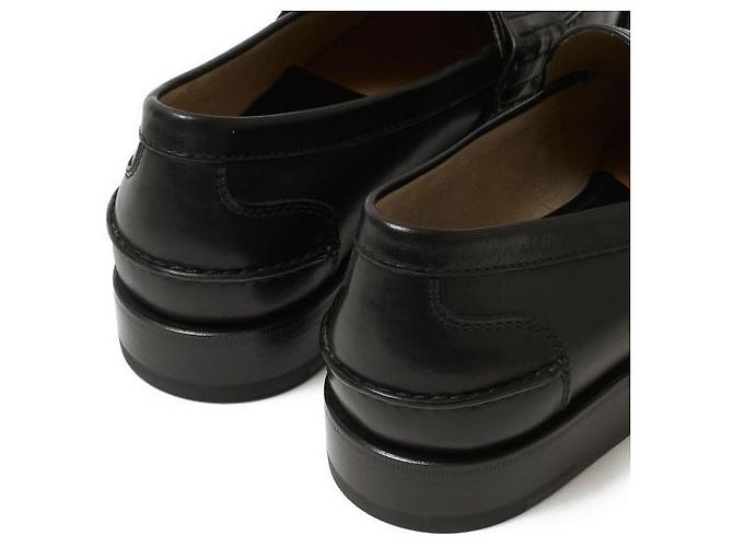 Prada Mocasín de piel con logotipo de letras - vista 9